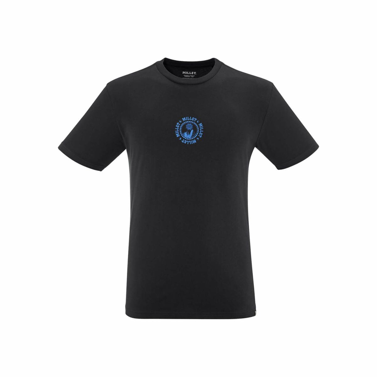 ミレー シマイ コラボ ショートスリーブ Tシャツ 登山 メンズ BLACK/ICON BLUE S ミレー シマイ コラボ ショートスリーブ Tシャツ 登山 メンズ BLACK/ICON BLUE S