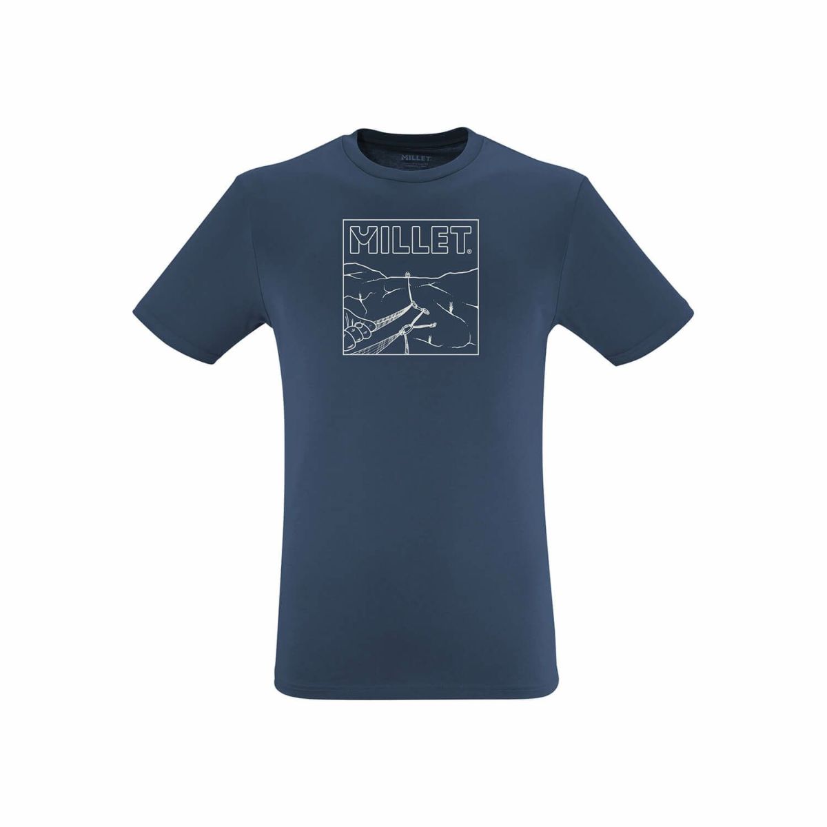 ミレー シマイ クライム ショートスリーブ Tシャツ 登山 メンズ DARK DENIM XL ミレー シマイ クライム ショートスリーブ Tシャツ 登山 メンズ DARK DENIM XL