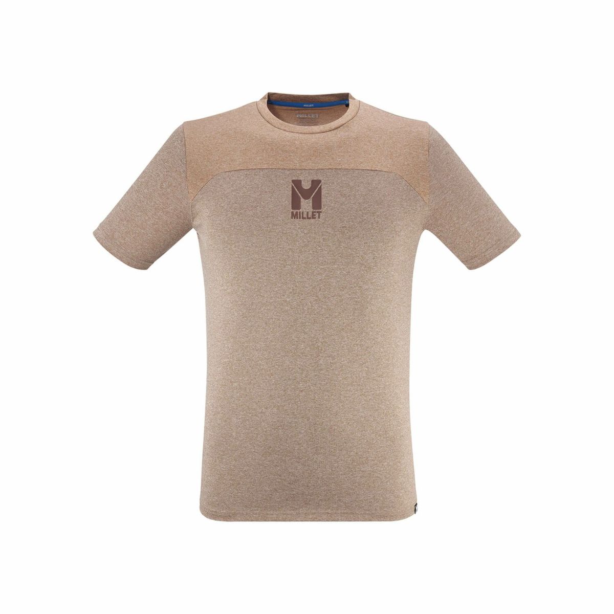 ミレー セネカ ヘザー ショートスリーブ Tシャツ 登山 メンズ SPICE/CINNAMON S