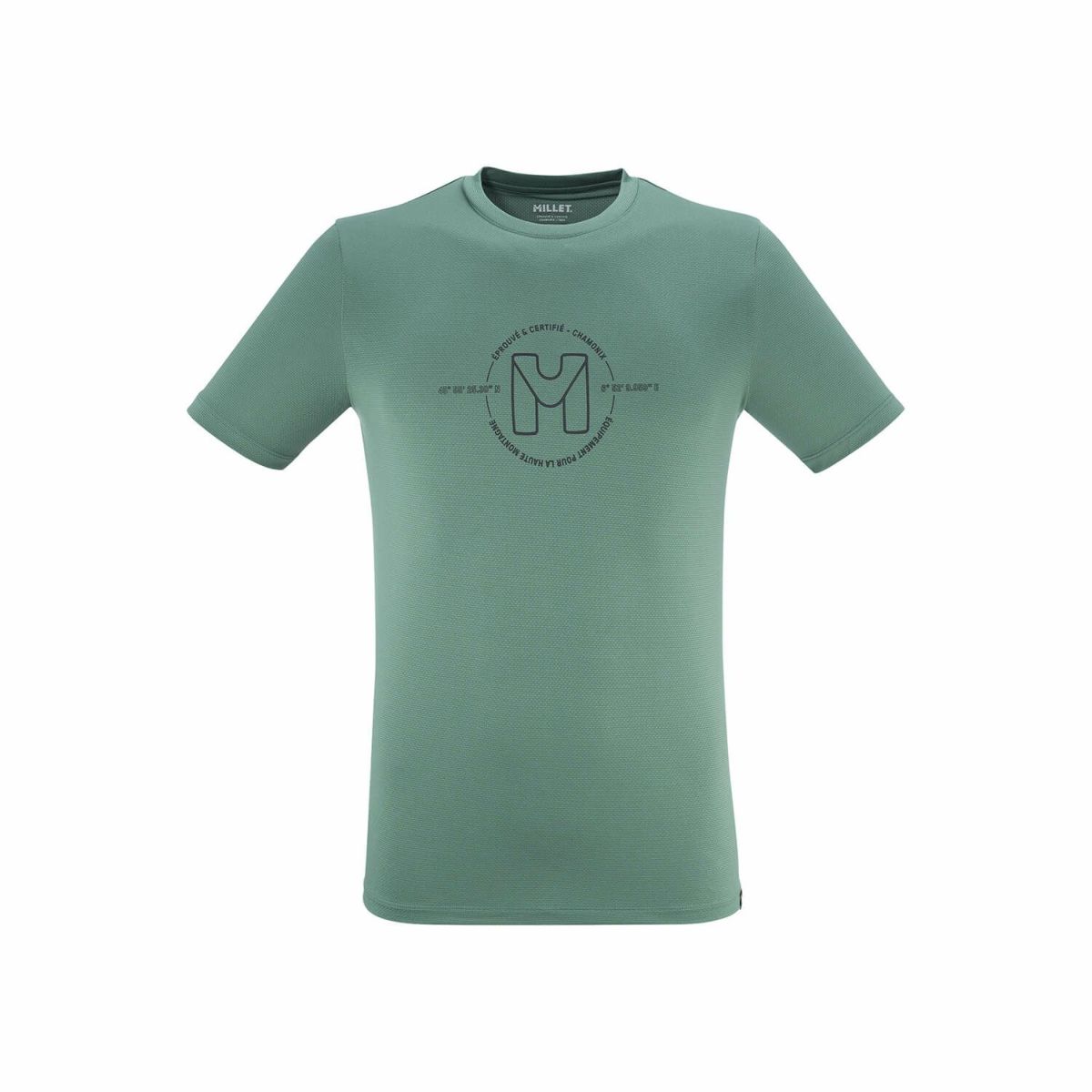 ミレー ウビック ライト ショートスリーブ Tシャツ 登山 メンズ BOTTLE L