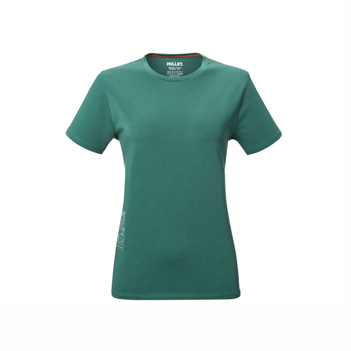 ミレー シャモニー フラワー ショートスリーブ Tシャツ 登山 メンズ BOTTLE S