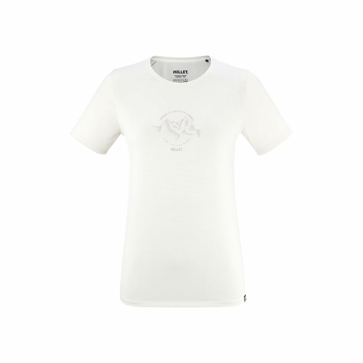 ミレー ウビック ライト ショートスリーブ Tシャツ 登山 メンズ FOGGY DEW M