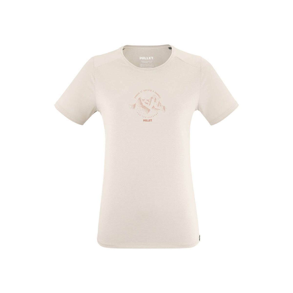 ミレー ウビック ライト ショートスリーブ Tシャツ 登山 メンズ VANILLA CREAM S ミレー ウビック ライト ショートスリーブ Tシャツ 登山 メンズ VANILLA CREAM S
