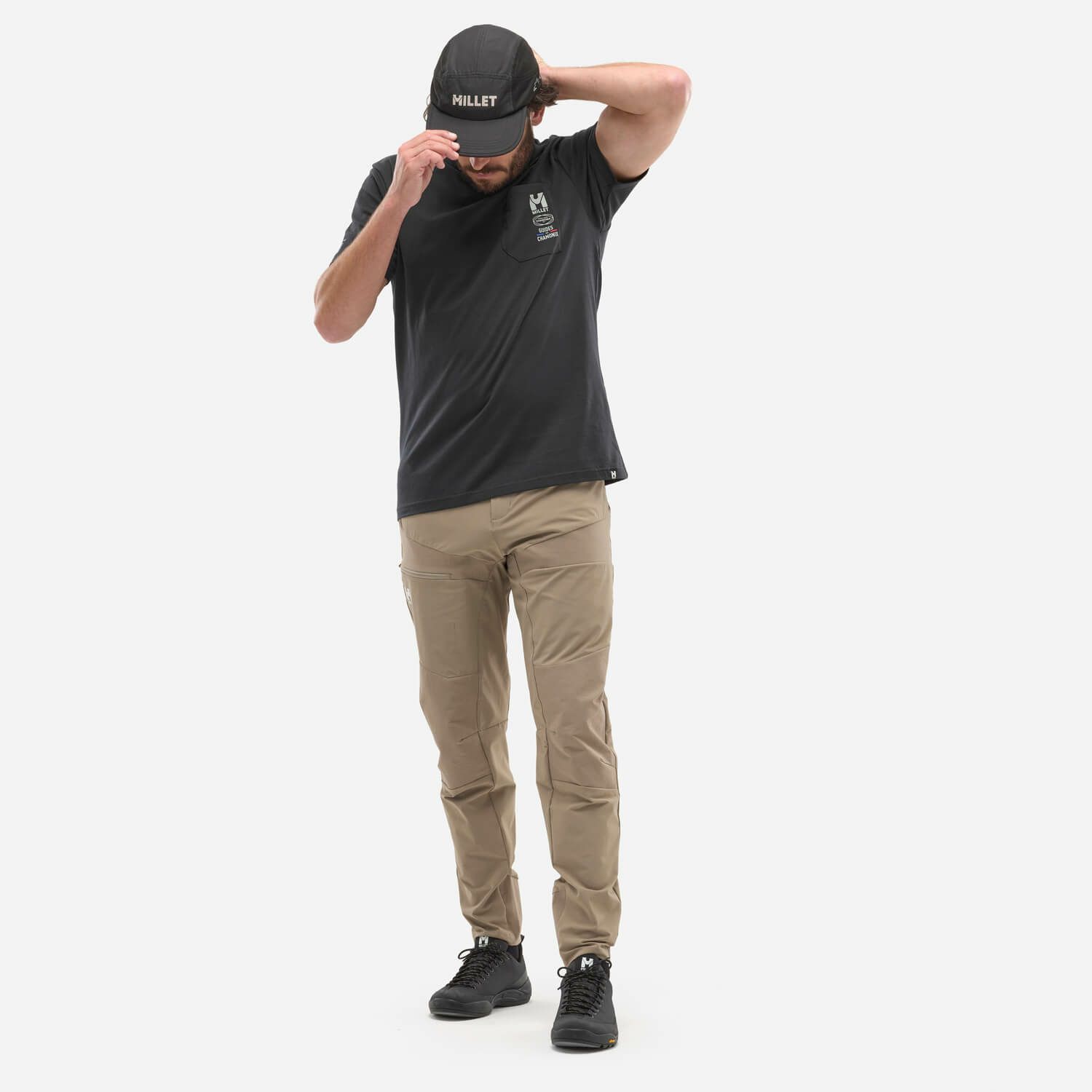 MILLET ミレー Millet シャモニー ロゴ ショートスリーブ T