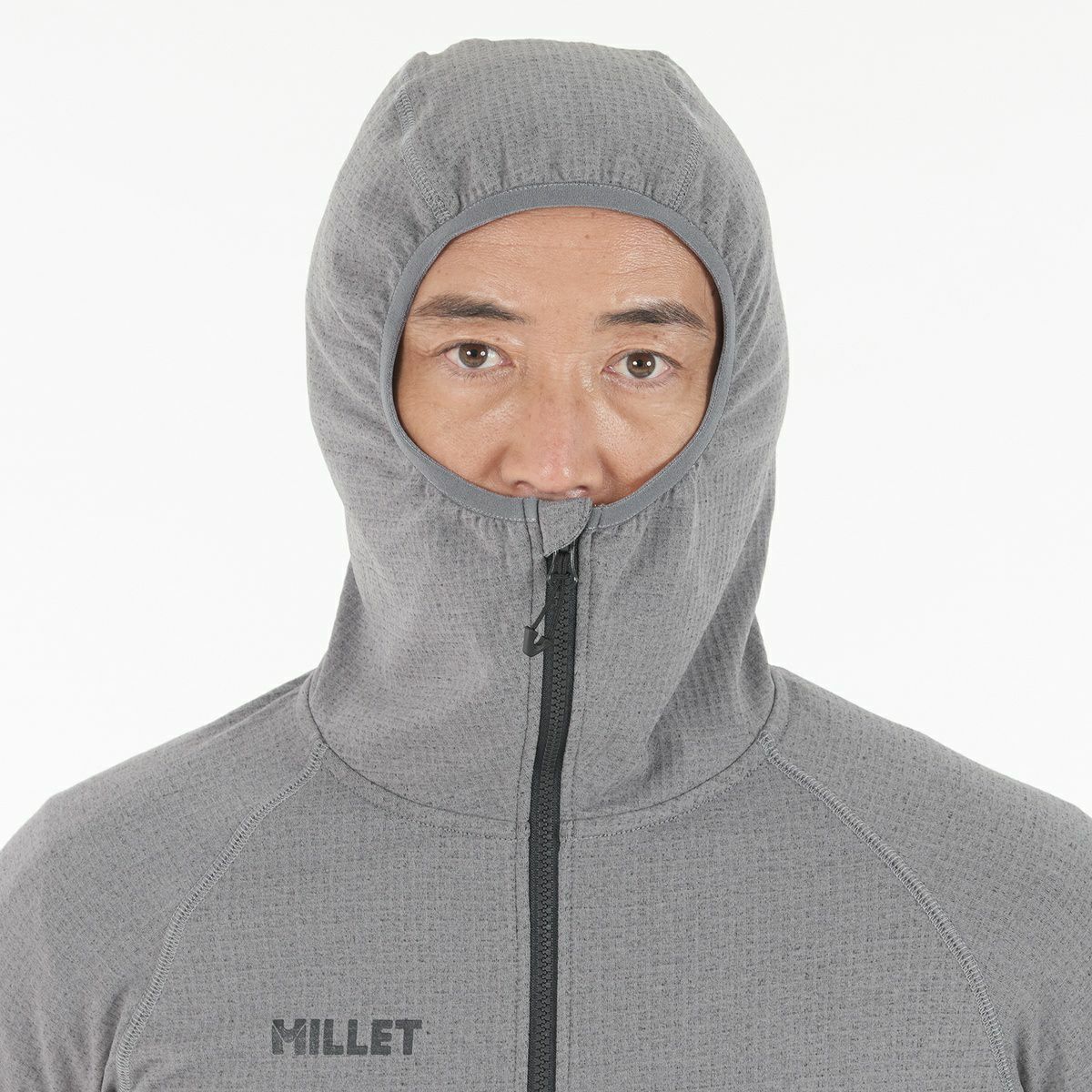 Millet フード付きオリーブジャケット MILLET ミレー ジャケット メンズ 24SS ブリーズバリヤー
