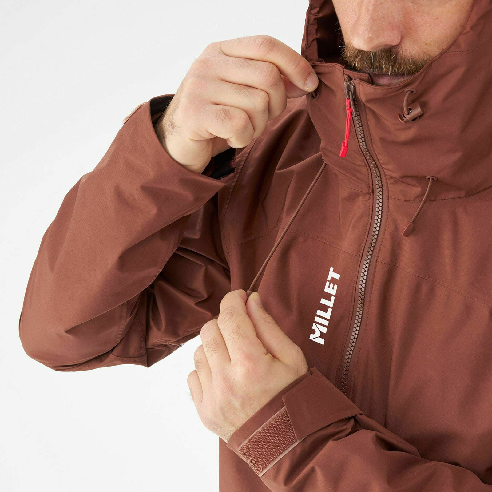 【美品】MILLET ミレー レインジャケット 防ダスト XL ブラウン 防水ウェア一覧 | Millet(ミレー)公式通販