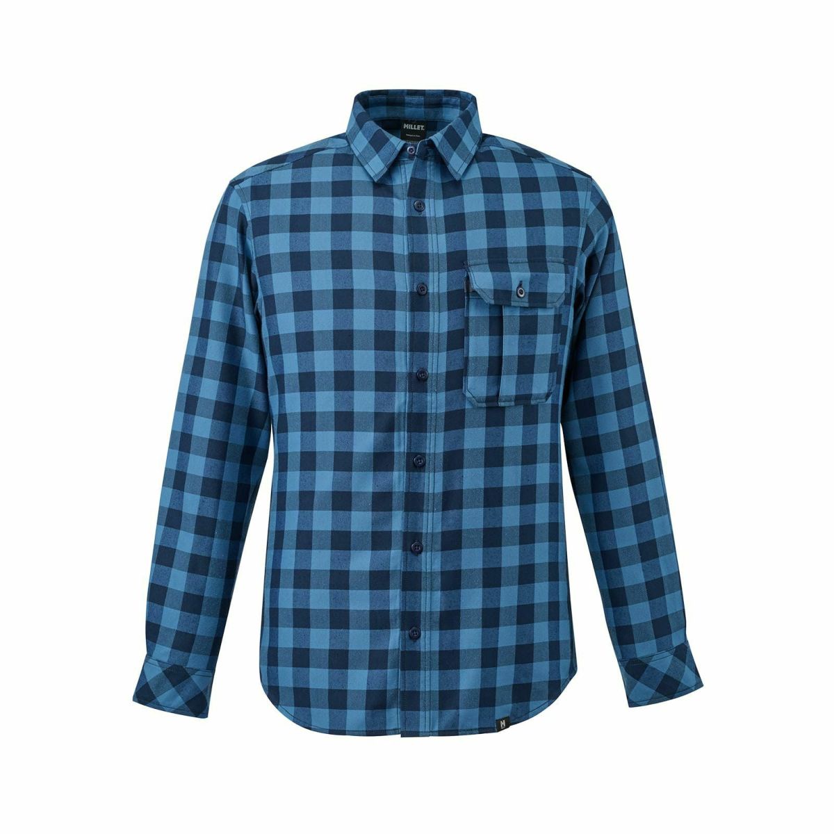 ミレー サーモ チェック シャツ ロングスリーブ 登山 メンズ CORONET BLUE XS ミレー サーモ チェック シャツ ロングスリーブ 登山 メンズ CORONET BLUE XS