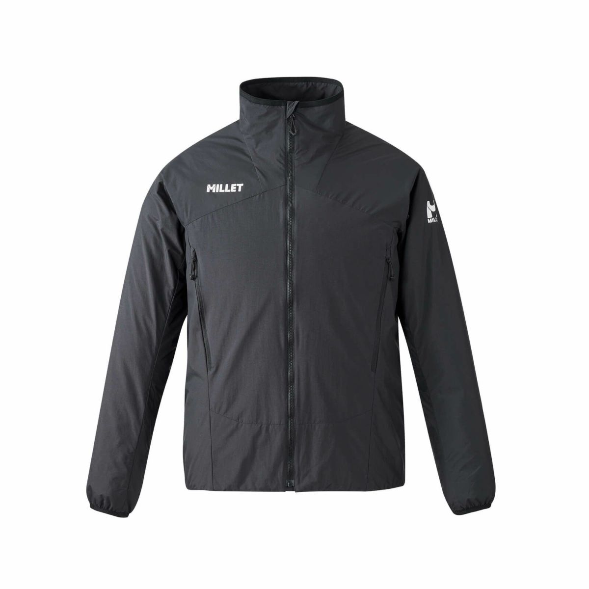 ミレー ブリーズバリヤー II ラインド ジャケット 登山 メンズ アウター ジャケット BLACK - NOIR M ミレー ブリーズバリヤー II ラインド ジャケット 登山 メンズ アウター ジャケット BLACK - NOIR M