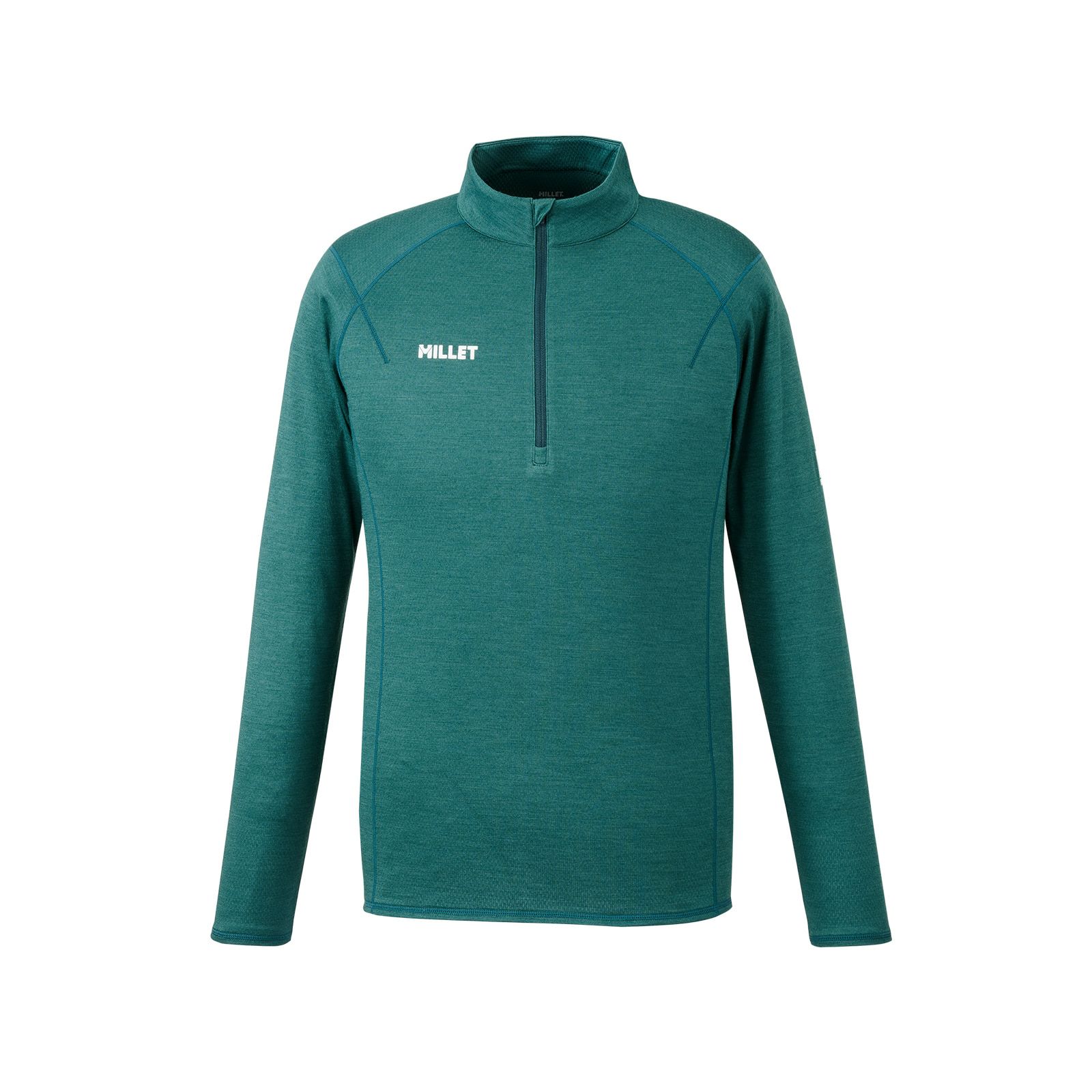 MILLET ミレー  ウビック ウール ジップ ロングスリーブ MIV03215-N4238 レディース ウビック ウール デュアル ジップ | Millet(ミレー)公式通販