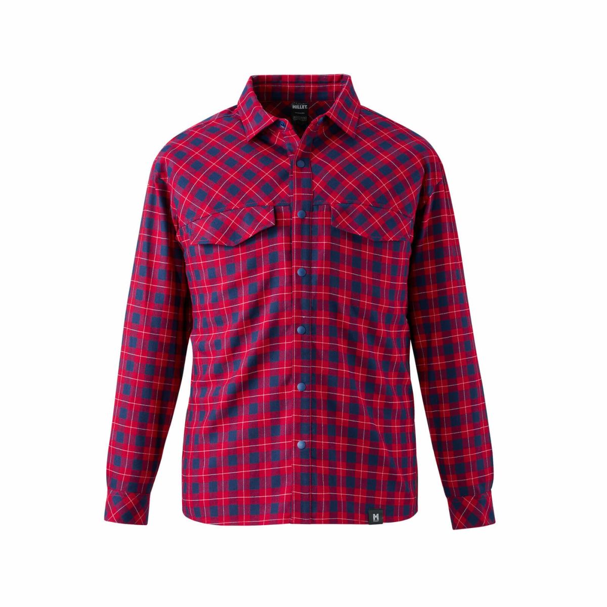 ミレー パラディス ロングスリーブシャツ 登山 メンズ RED - ROUGE XL ミレー パラディス ロングスリーブシャツ 登山 メンズ RED - ROUGE XL