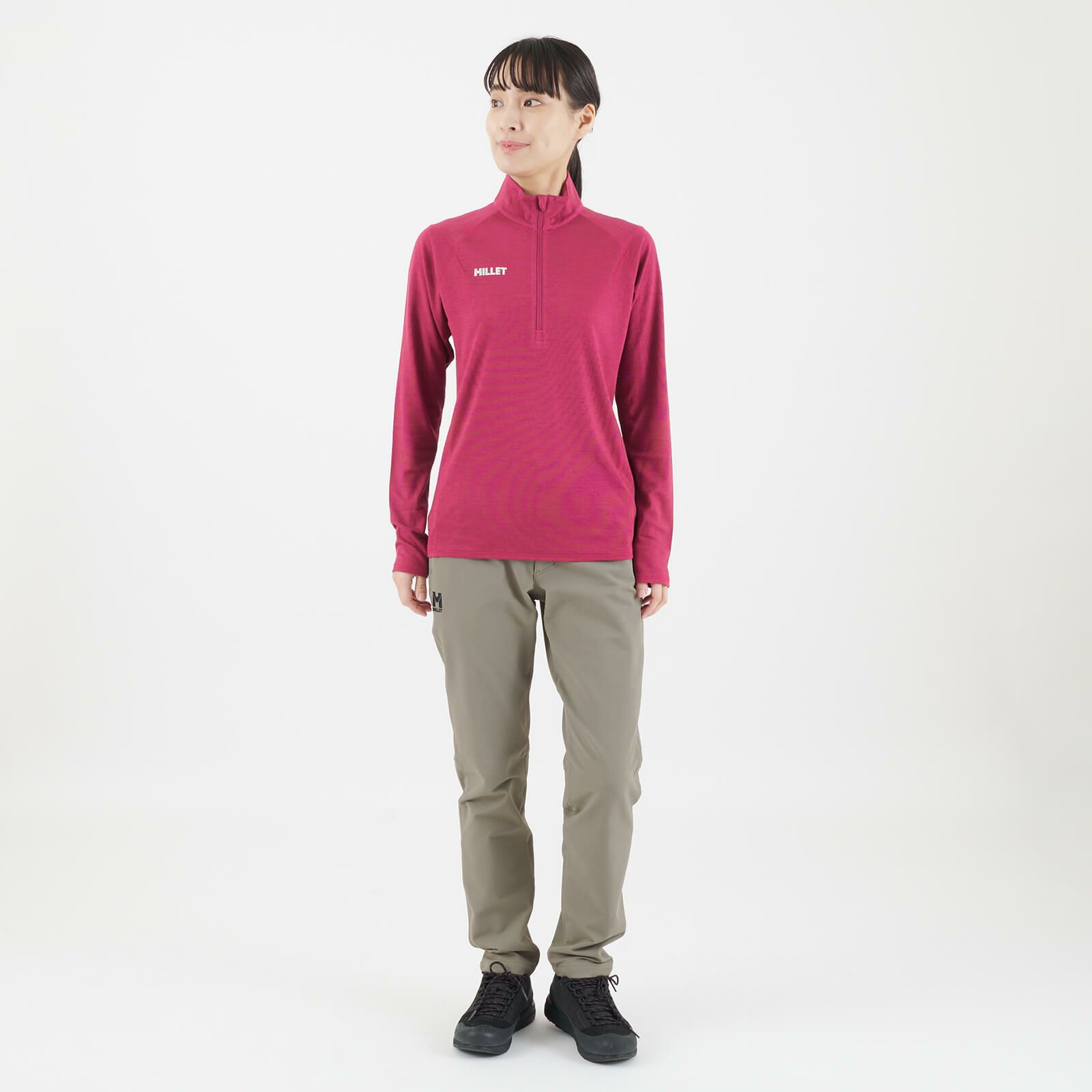 ミレー MILLET アウトドア ウビック ウール デュアル ジップ  MIV02142 ウィメンズ】ウビック ウール デュアル ジップ | Millet(ミレー)公式通販