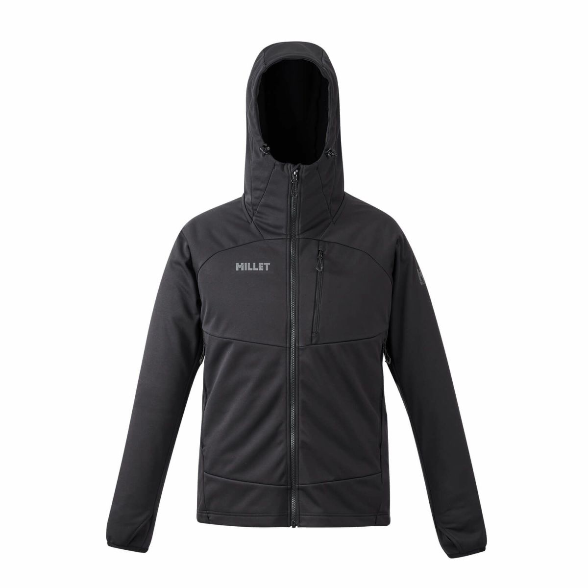 ミレー ウィンド シールド ストレッチ フーディ 登山 メンズ アウター ジャケット BLACK - NOIR S ミレー ウィンド シールド ストレッチ フーディ 登山 メンズ アウター ジャケット BLACK - NOIR S