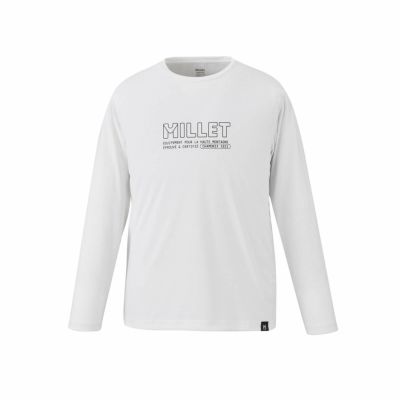 ミレー (Millet) インセクト バリヤー M ロゴ Tシャツ ショート スリーブ MIV02069 INSECT BARRIER : ミレー 公式オンライン [ミレー] 登山インナー インセクト バリヤー M ロゴ ショートスリーブ Tシャツ MIV02069 メンズ