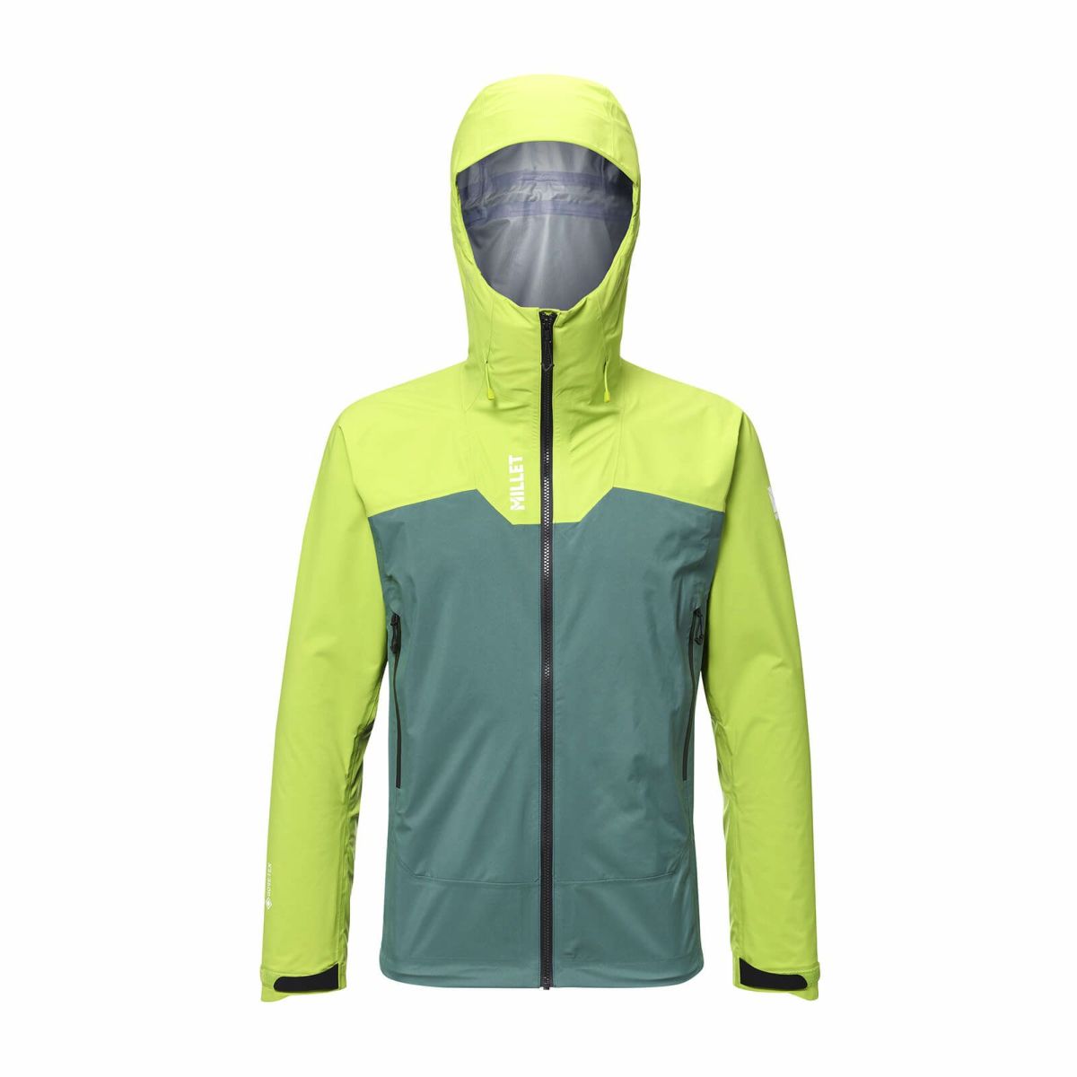 ミレー カメット ゴアテックス ジャケット 登山 メンズ アウター ジャケット MACAWGREEN/BOTTLE L ミレー カメット ゴアテックス ジャケット 登山 メンズ アウター ジャケット MACAWGREEN/BOTTLE L