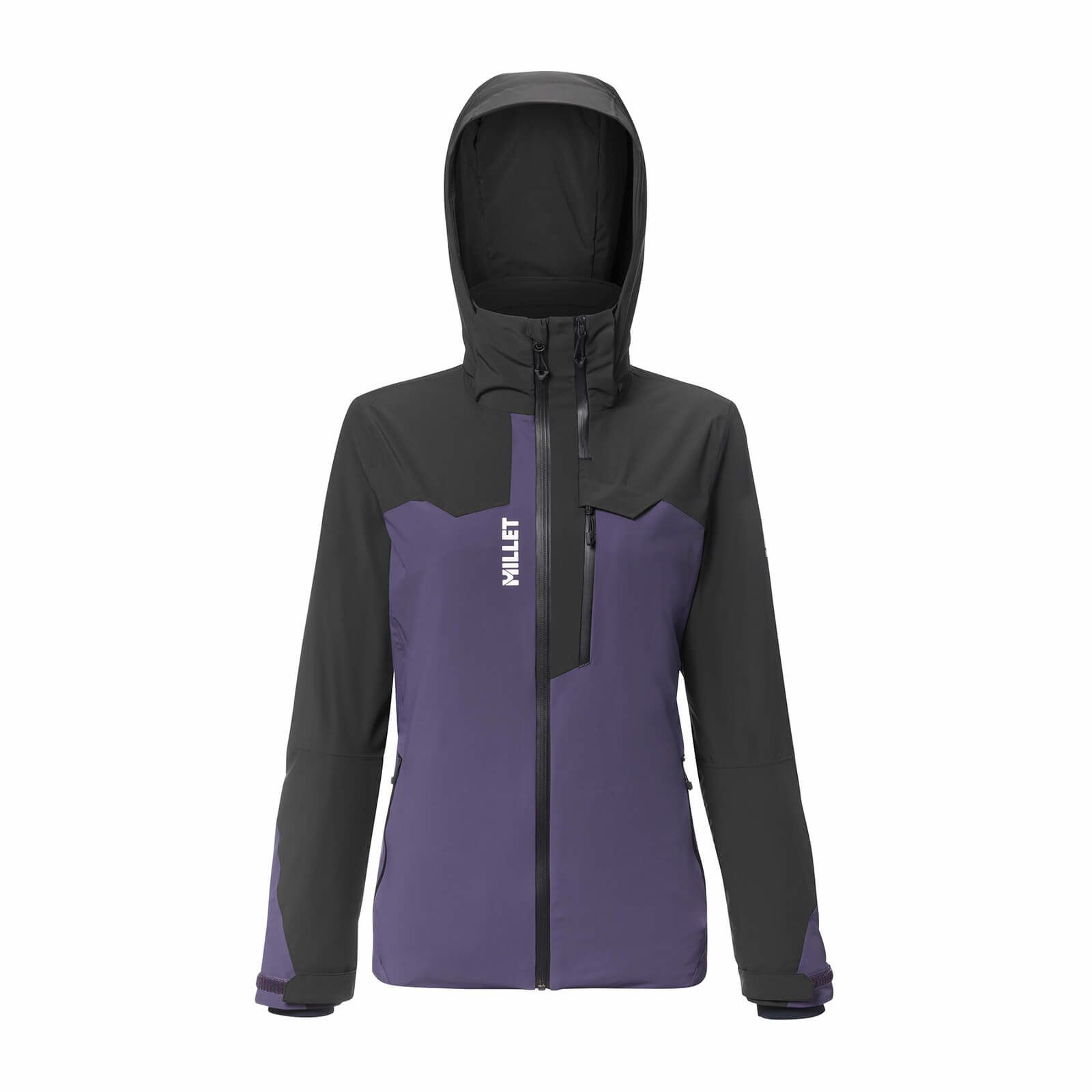 PURPLE VELVET/BLACK