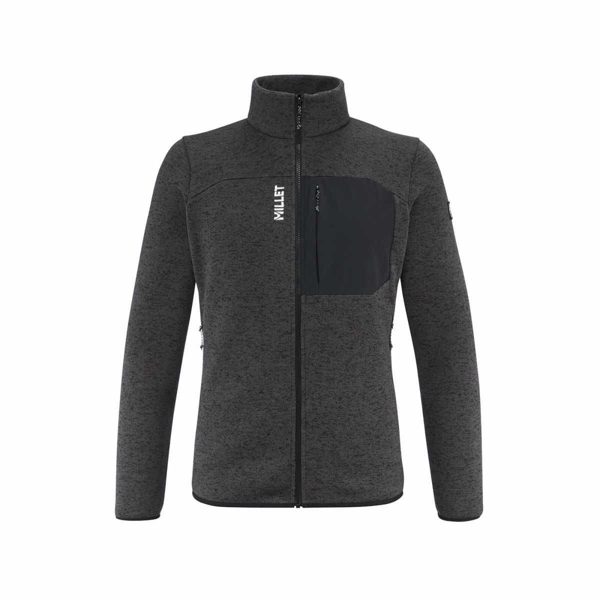 ミレー シャモニー ニット ジャケット 登山 メンズ BLACK - NOIR L ミレー シャモニー ニット ジャケット 登山 メンズ BLACK - NOIR L