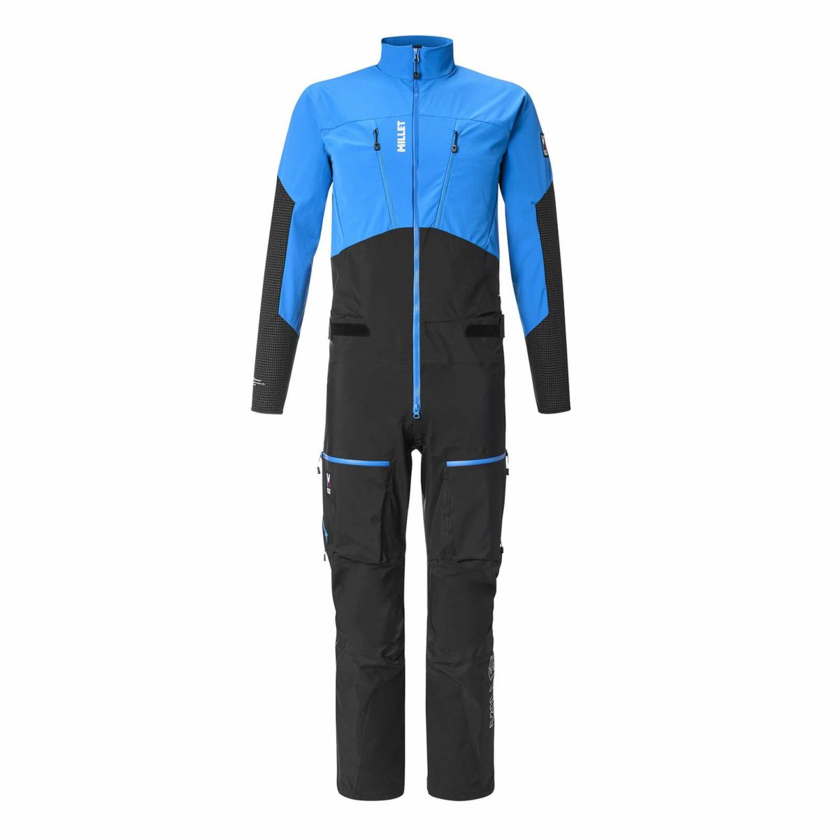 ミレー トリロジー ジョラス ゴアテックス スーツ 登山 メンズ アウター ジャケット BLACK/ICON BLUE S ミレー トリロジー ジョラス ゴアテックス スーツ 登山 メンズ アウター ジャケット BLACK/ICON BLUE S